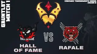 DC #1 - Gauntlet 2 - Hall of Fame vs Rafale - Match 1