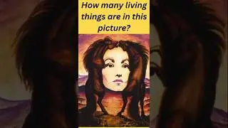 Brain Test: Count the Living Things 🧠 #puzzle