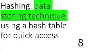 What is a Hash Table? | Hashing Part 1