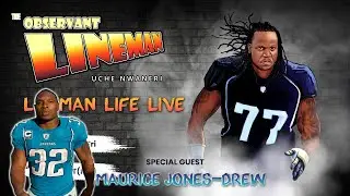 Lineman Life Live: Week 15 Tiermaker W/ Special Guest Jaguars GREAT Maurice Jones-Drew