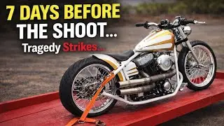 7 Days Before the Magazine Shoot&hellip; My Custom Bike Fell Off the Trailer