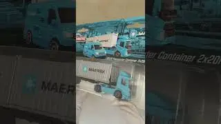 ASMR Majorette Logistic Volvo Transporter Container 2x20ft
