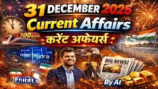 31 December 2025 Current Affairs || Today Current Affairs || Strong Competitor