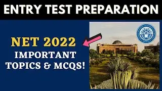 NUST NET Important Chapter MCQs & Topics for University Online Entry Test   Past Papers & Mock Test