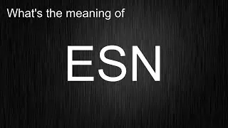 What's the meaning of 