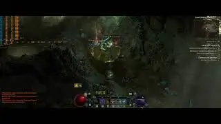 Diablo 4  Убежище моряка Кошмар 46lvl on 93lvl RTX ON Off DLSS ON WQHD 21/9 3440*1440 3080ti i7