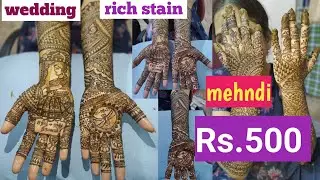 BRIDAL mehndi | #low price | #organic henna |  customised #design | #vlogs in tamil #subscribe