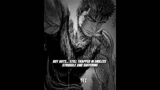 Guts: A Life Without Peace 🗿💔 | Song - Fainted Super Slowed #berserk #gutsedit #mangaedit