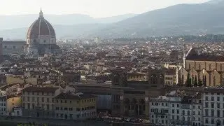 WALKING FROM THE PONTE VECCHIO TO PIAZZALE MICHELANGELO | FLORENCE