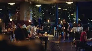 Japanese faceless woman commercial