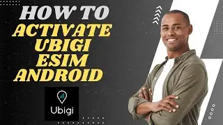 How to activate Ubigi eSim android l Double Z