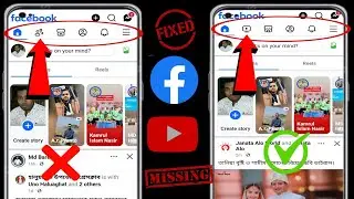 How To Fix Facebook Watch Video icon Tab Missing (New Update).