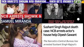 NCB ARRESTS MIRANDA AND SHOWIK ✔️👍.. RHEA ADMITS PROCURING OF DRUGS😲☑️|Rajasree Chakraborty.