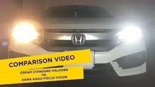 DAMA Kanji Focus Vision (KFV) Compact LED lights for headlights and foglights by HIDCONCEPT.COM