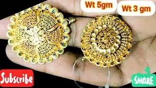 gold hair clip design with Weight 5gram/ beautiful gold new designs hairpin  #subhashsethijewellers