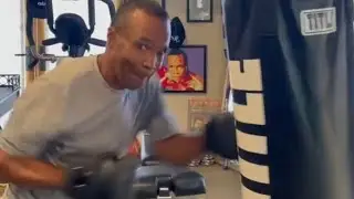 SUGAR RAY LEONARD AMAZING SPEED