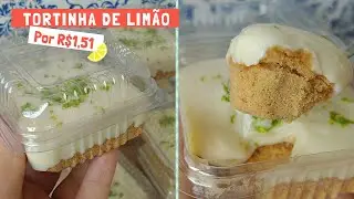 Tortinha de Limão no Potinho (FAÇA E VENDA) — Uma delícia!