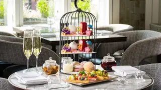 🌸 Luxurious BOTANICAL AFTERNOON TEA at Marriott Hotel Park Lane🥂🌿☕✨