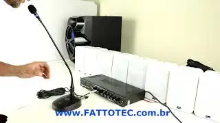 Kit de som para Academia - Amplificador ths6000 taramps