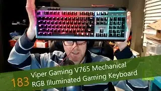 Viper Gaming V765 Mechanical RGB Illuminated Gaming Keyboard - Episode 183 - Piltch Point