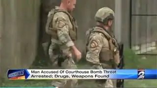 9/28/2016 - KPRC Constable Alan Rosen's Office act on courthouse bomb threat