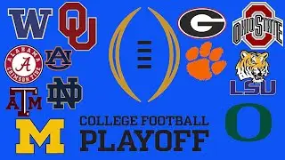 WHO MAKES THE COLLEGE FOOTBALL PLAYOFFS? 2019 CFB Playoff Predictions. Who Are The Best Teams In CFB