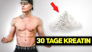 Ich habe 30 Tage Kreatin genommen! 💥 (und das hat sich verändert)
