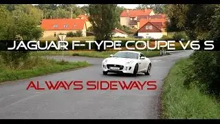 Jaguar F-Type Coup&eacute; V6 S Can&acute;t Drive Straight! ( DRIFTED and PURE SOUND ONLY )