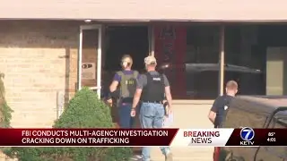 FBI conducts multi-agency investigation cracking down on trafficking