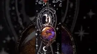 Artarina.com Astral spirit companion #galaxy #magic  pendant #necklace #jewelry #unique