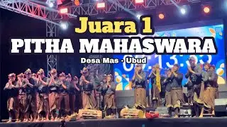 PITHA MAHASWARA Desa Mas - Ubud  Juara 1 Lomba Baleganjur | Hut Ke - 32 Desa Medahan - Gianyar