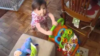 1st Time Using Vtech Learning Farm Walker