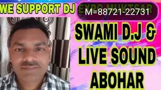 Mai Tere Geet Ga Kar.Vishal Chhela Live in Swami Dj Abohar 