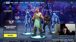 LIVE | Fortnitemares is peak | Art The Clown | Scooby-Doo | Wednesday Addams | BR No Build & Blitz