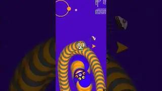 Worms Zone Magic Gameplay 🐍 #605 #shorts #wormszone