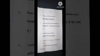 Business communication| Question paper|Bcom NEP, 2022 / 1st semester Major course/ UG Examination