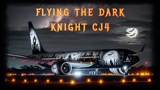 FLYING THE REAL CJ4 DARK NIGHT|ECA4US REAL FLIGHT RECREATION|MSFS 2020|SUBNAUTICA| MAYBE ASMR