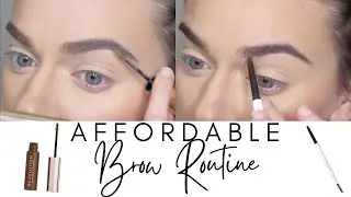 My AFFORDABLE $13.00 Brow Routine!!