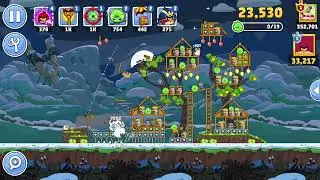 Angry Birds Friends Level 4 Tournament 1687 three stars NO POWER-UP walkthrough 2026-01-22