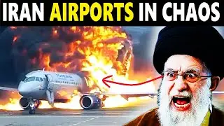 Хаос в Иране! Пилоты в спешке эвакуируют самолеты, разгневанные протестующие приближаются к аэроп...