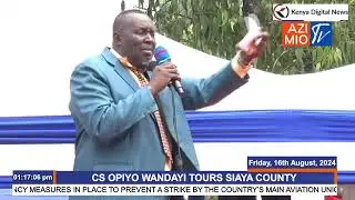 'Saa hizi ninatangaza Ruto blindly,' Hilarious Ugunja Man tells CS Wandayi (Translated Version)
