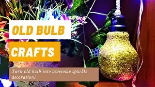 DIY Old bulb craft | Light bulb decoration ideas