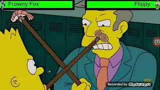 Frowny Fox Vs Flippy (Happy Tree Friends) with Healthbars 