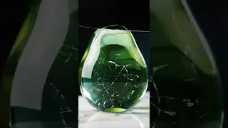 ASMR glass avocado 🥑