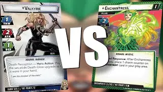 Valkyrie Leadership vs Expert Enchantress Marvel Champions Live Replay