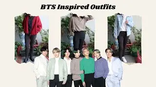 DRESSING UP LIKE BTS (방탄소년단) // Inspired Outfits Lookbook
