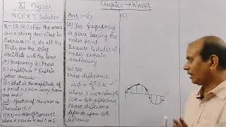 (i) For the wave on a string described in Exercise 15.11, do all the points on the string oscillate