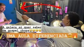 Como fazer gospel chops? 😂😂 - Escola de baterista Jorge Casagrande #drums By Gabriel Teixeira
