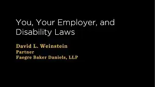 You, Your Employer, and Disability Laws, and&nbsp;Medical Power of Attorney