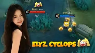 Pretty Girl Play Cyclops 😍 Enemy Shocked | MLBB